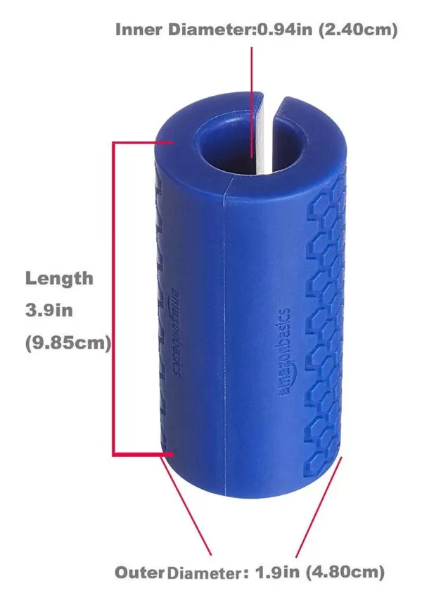 AmazonBasics Dumbbell And Barbell Grips 2 AmazonBasics Dumbbell And Barbell Grips - Image 2