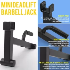 Yes4All Mini Deadlift Barbell Jack -Professional Fitness Equipment Store 88a839f2f6f1427879fc33ee4acf4f66 5d0a7557c4d81 600x600 1