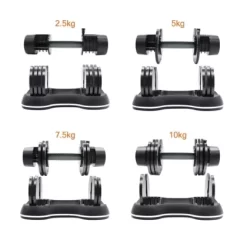 ATIVAFIT 27.5 LB GlideTech Adjustable Dumbbells -Professional Fitness Equipment Store AtivaFit Adjustable DB 3