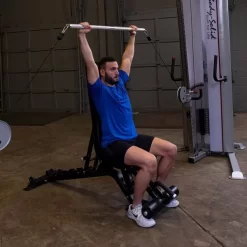 Body Solid Body-Solid Aluminum Double Swivel Bar -Professional Fitness Equipment Store Body SolidAluminumDoubleSwivelBarExercise4