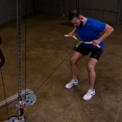 Body Solid Body-Solid Aluminum Revolving Curl Bar -Professional Fitness Equipment Store Body SolidAluminumRevolvingCurlBarExercise5