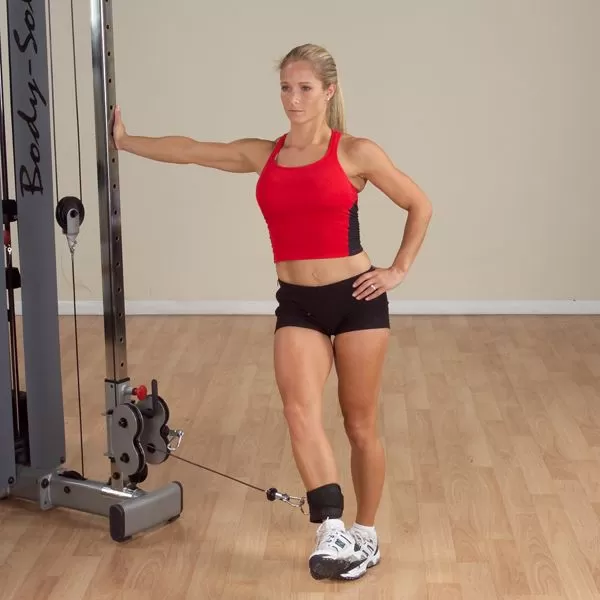 Body Solid Body-Solid Leather Ankle Strap 2 Body Solid Body-Solid Leather Ankle Strap - Image 2