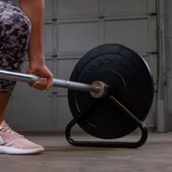 Body Solid Body-Solid Olympic Bar Stand (single) -Professional Fitness Equipment Store Body SolidOlympicBarStand single CloseUp