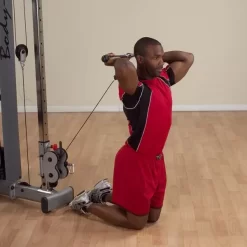 Body Solid Body-Solid Pro-Grip Revolving Straight Bar -Professional Fitness Equipment Store Body SolidPro GripRevolvingStraightBarExercise7