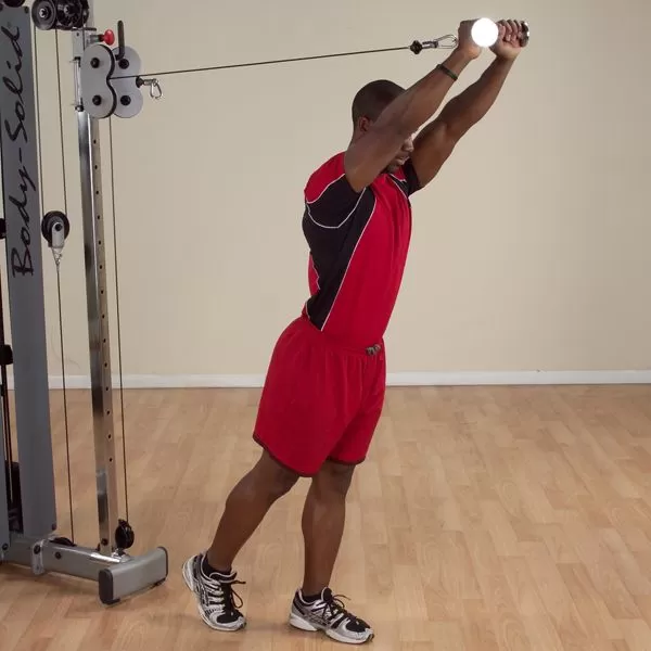 Body Solid Body-Solid Pro-Grip Tricep Pressdown Bar 5 Body Solid Body-Solid Pro-Grip Tricep Pressdown Bar - Image 5