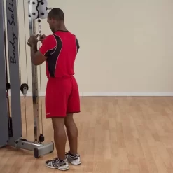 Body Solid Body-Solid Pro-Grip Tricep Pressdown Bar 12 Body Solid Body-Solid Pro-Grip Tricep Pressdown Bar -Professional Fitness Equipment Store Body SolidPro GripTricepPressdownBarExercise5