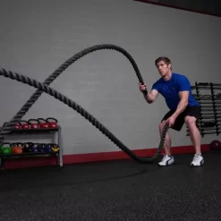 Body Solid Body-Solid Tools Fitness Training Rope 21 Body Solid Body-Solid Tools Fitness Training Rope -Professional Fitness Equipment Store Body SolidToolsFitnessTrainingRopeExercise4