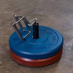 Body Solid Body-Solid Tools Plate Load Pin 13 Body Solid Body-Solid Tools Plate Load Pin -Professional Fitness Equipment Store Body SolidToolsPlateLoadPinFrontSideViewWithPlate