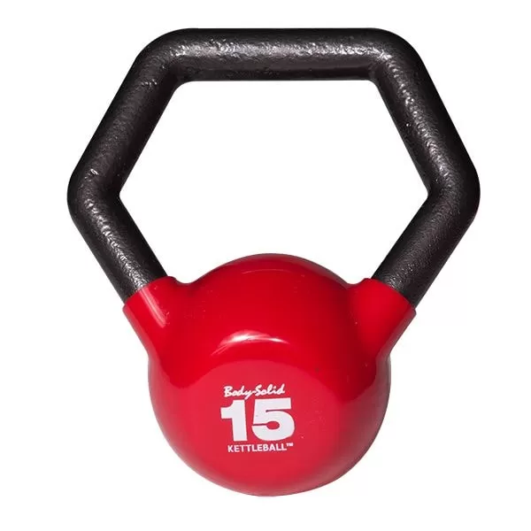 Body Solid Body-Solid Vinyl Dipped Kettleballs 3 Body Solid Body-Solid Vinyl Dipped Kettleballs - Image 3