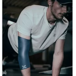 Body Helix Full Elbow Compression Sleeve -Professional Fitness Equipment Store BodyHelixFullElbowCompressionSleevePushUp