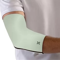 Body Helix Full Elbow Compression Sleeve -Professional Fitness Equipment Store BodyHelixFullElbowCompressionSleeveSilver
