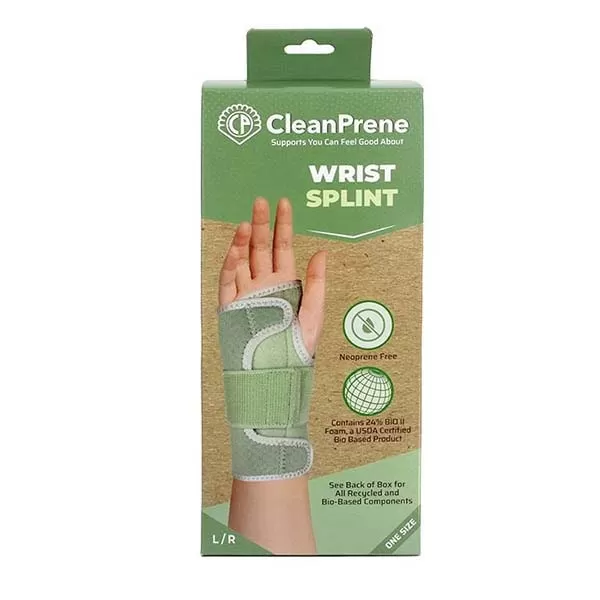 CleanPrene Sustainable Wrist Splint 1 CleanPrene Sustainable Wrist Splint