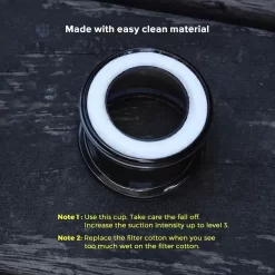 Achedaway Cupper Attachment (Small Cup) -Professional Fitness Equipment Store Cuppingmassagercup