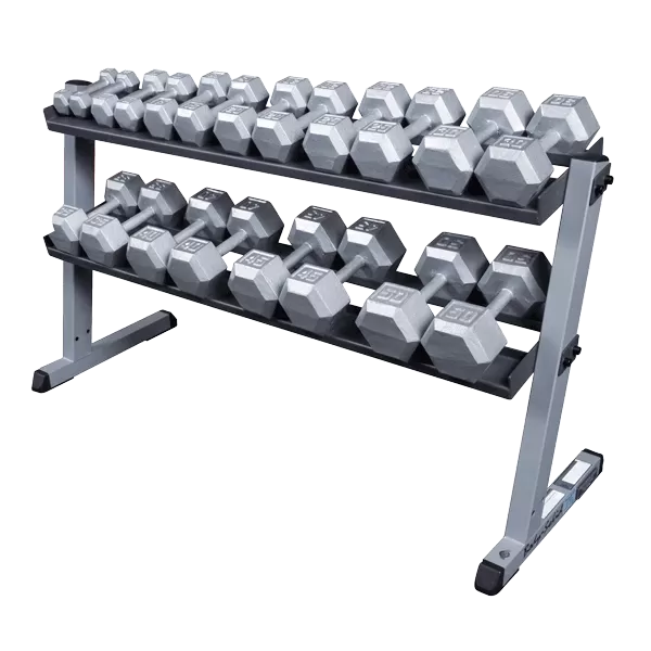 Body Solid Body-Solid Pro Dumbbell Rack GDR60 3 Body Solid Body-Solid Pro Dumbbell Rack GDR60 - Image 3