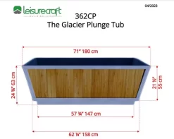 Dundalk Leisure Craft The Glacier Plunge Tub -Professional Fitness Equipment Store Dundalk Plunge 7