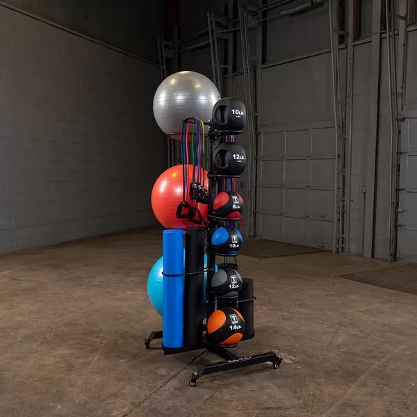 Body Solid Multi Accessory Storage Rack 5 Body Solid Multi Accessory Storage Rack - Image 5