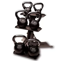 Body Solid Compact Kettlebell Rack -Professional Fitness Equipment Store GDKR50 KBC