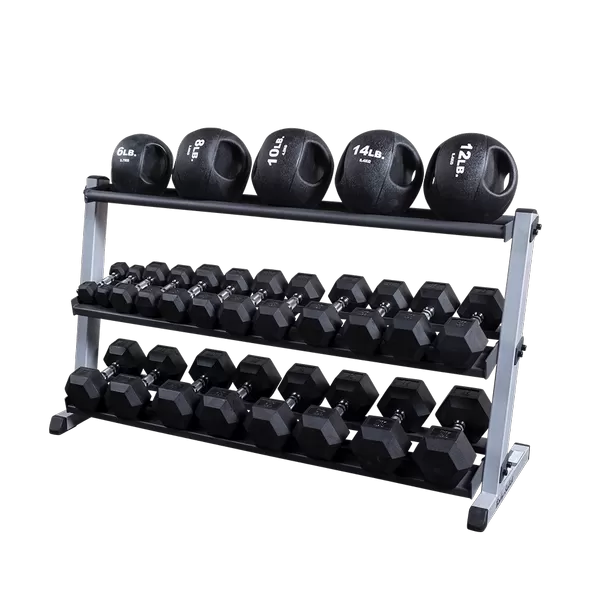 Body Solid Body-Solid Pro Dumbbell Rack GDR60 7 Body Solid Body-Solid Pro Dumbbell Rack GDR60 - Image 7