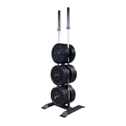 Body Solid Olympic Weight Tree And Bar Holder -Professional Fitness Equipment Store GWT56 DSF3099 1500px