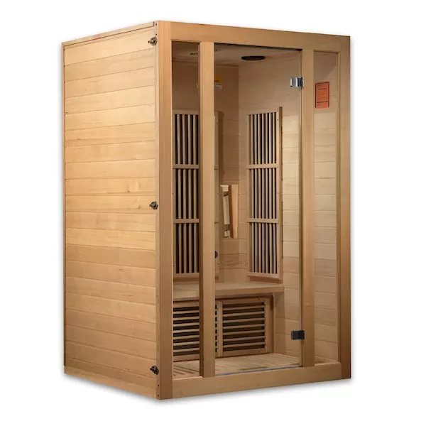 Maxxus Seattle 2-Person Low EMF FAR Infrared Sauna (Canadian Hemlock) 1 Maxxus Seattle 2-Person Low EMF FAR Infrared Sauna (Canadian Hemlock)