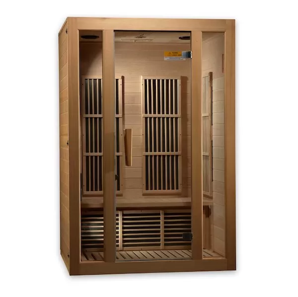 Maxxus Seattle 2-Person Low EMF FAR Infrared Sauna (Canadian Hemlock) 2 Maxxus Seattle 2-Person Low EMF FAR Infrared Sauna (Canadian Hemlock) - Image 2