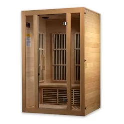 Maxxus Seattle 2-Person Low EMF FAR Infrared Sauna (Canadian Hemlock) 9 Maxxus Seattle 2-Person Low EMF FAR Infrared Sauna (Canadian Hemlock) -Professional Fitness Equipment Store Golden Designs MX J206 01 3