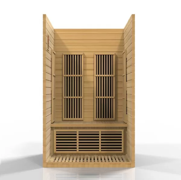 Maxxus Seattle 2-Person Low EMF FAR Infrared Sauna (Canadian Hemlock) 4 Maxxus Seattle 2-Person Low EMF FAR Infrared Sauna (Canadian Hemlock) - Image 4