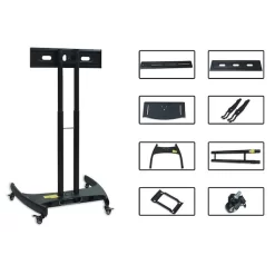 Hooga Mobile Stand For HGPRO 6 Hooga Mobile Stand For HGPRO -Professional Fitness Equipment Store Hooga HGPRO Stand 3
