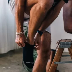 Lasso Performance Compression Socks - Low Tab -Professional Fitness Equipment Store LassoPerformanceCompressionSocks BlackLowTabDetails1