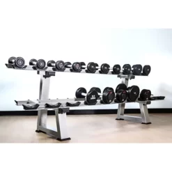 Muscle D Fitness Double Dumbbell Rack MD-DDR