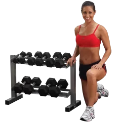 Body Solid Powerline Dumbbell Rack