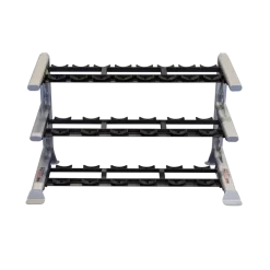 Body Solid Pro Club Line SDKR 3 Tier Saddle Dumbell Rack
