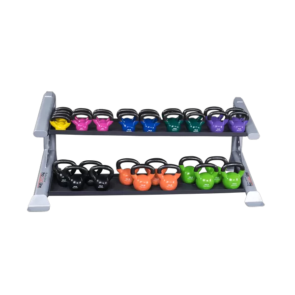 Body Solid Pro Club Line SDKR 2 Tier Kettlebell Rack 3 Body Solid Pro Club Line SDKR 2 Tier Kettlebell Rack - Image 3