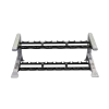 Body Solid Pro Club Line SDKR 2 Tier Saddle Dumbell Rack