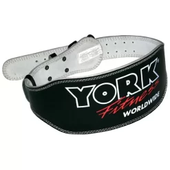 York Barbell 6" Padded Weight Lifting Belt