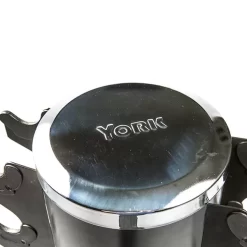 York Barbell Chrome Dumbbell Club Pack 5 York Barbell Chrome Dumbbell Club Pack -Professional Fitness Equipment Store YorkBarbellChromeDumbbellClubPackTopView