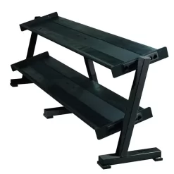 York Barbell Hex Professional Tray Dumbbell Rack