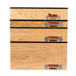 York Barbell Stackable Plyo / Step-Up Box -Professional Fitness Equipment Store YorkBarbellStackablePlyoStep UpBoxFrontView