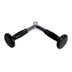 York Barbell Triceps Press-Down Chrome Bar