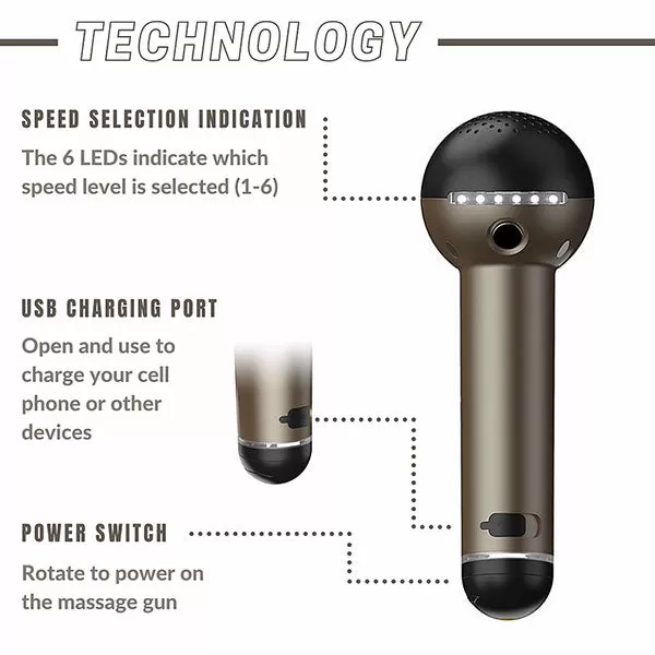 Maxtorc Percussion Massager 4 Maxtorc Percussion Massager - Image 4