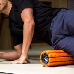 Brazyn Morph Collapsible Foam Roller -Professional Fitness Equipment Store brazn morph collapsible foam roller in use