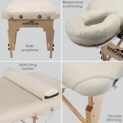 Stronglite Olympia Portable Massage Table Package -Professional Fitness Equipment Store earthlite stronglite olympia portable massage table package 2