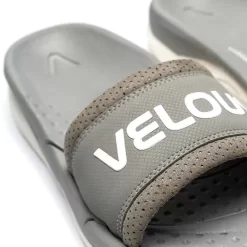 Velous Footwear Laguna Slide 25 Velous Footwear Laguna Slide -Professional Fitness Equipment Store velouslagunaslidegreypaircloseup